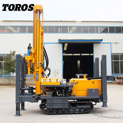 jakość  300mm Crawler Mounted Drill Rig Water Well Drilling Machine Easy Operation fabryka