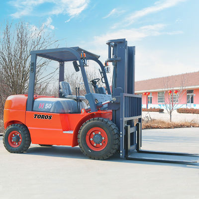 jakość  Heavy Lifting 2-3 Ton Diesel Forklift 3-4 Meters Overall Length fabryka