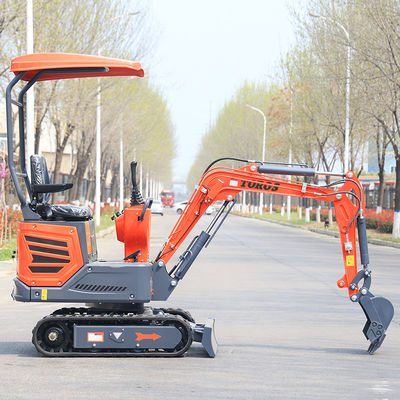 Wielofunkcyjna Mała Mini Koparka 1200kg Wysoka Wydajność