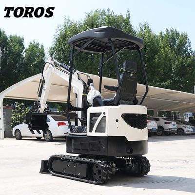 19KW Toros Mini Ekskawator Hydrauliczny 1,5 Tonowy Mini Digger Do użytku domowego