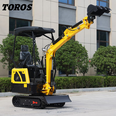 19KW Toros Mini Ekskawator Hydrauliczny 1,5 Tonowy Mini Digger Do użytku domowego