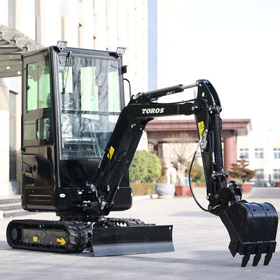 11.8KW 2600 obr./min 1,8 Tony Mini Excavator Mały Digger Machine dla Farmy