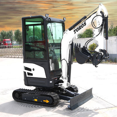 11.8KW 2600 obr./min 1,8 Tony Mini Excavator Mały Digger Machine dla Farmy