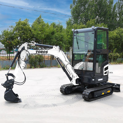 11.8KW 2600 obr./min 1,8 Tony Mini Excavator Mały Digger Machine dla Farmy