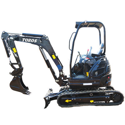 Crawler Toros Mini Excavator 2,6 Tony Małe urządzenia do kopania do naprawy dróg