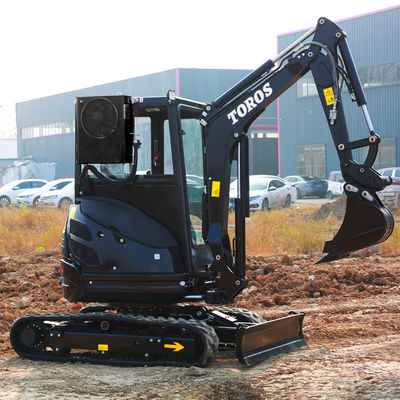 Crawler Toros Mini Excavator 2,6 Tony Małe urządzenia do kopania do naprawy dróg