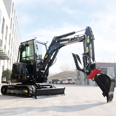 Toros 3,5 tony Mini Digger Minibagger Kompaktne urządzenia do kopania