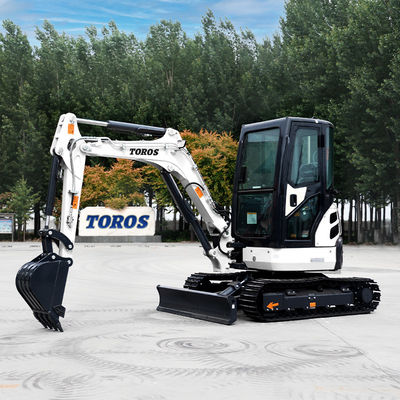 Toros 3,5 tony Mini Digger Minibagger Kompaktne urządzenia do kopania