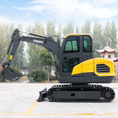 Mocny 1,2tonowy mini grabarz hydrauliczny o długości toru 1200 mm