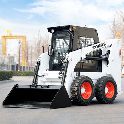 CE 500kg-1200kg Hydraulic Wheel Loader Front End Mały ładowarka przegubowa