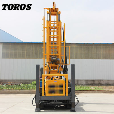 TOROS Power Diesel Hydraulic Crawler Drilling Rig Z Silnikiem YUCHAI