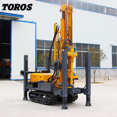 TOROS Power Diesel Hydraulic Crawler Drilling Rig Z Silnikiem YUCHAI