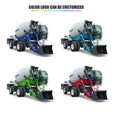 Certyfikat EPA 10-20m3 Cement Mixer Truck Beton Mixer Pojazd ręczne zaopatrzenie wodne