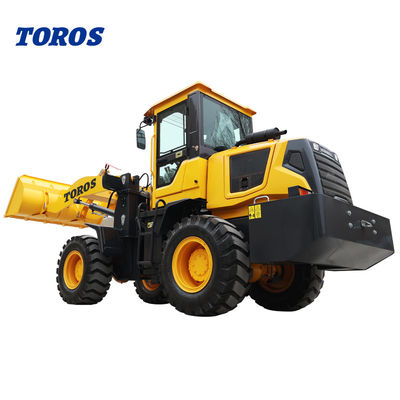 Mocny silnik EPA Mini-Wheel Loader Machine dla projektów budowlanych
