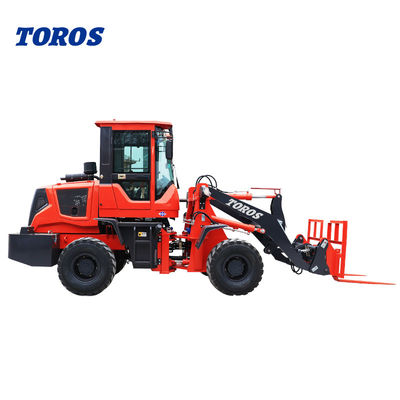 Mocny silnik EPA Mini-Wheel Loader Machine dla projektów budowlanych