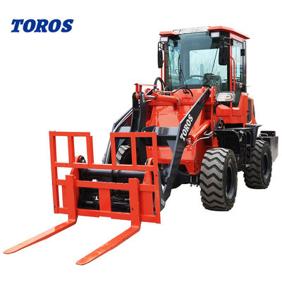 Mocny silnik EPA Mini-Wheel Loader Machine dla projektów budowlanych