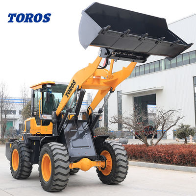 Mocny silnik EPA Mini-Wheel Loader Machine dla projektów budowlanych