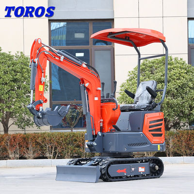 1 ton 1,2 ton 20hp Mini Excavator Machine Małe maszyny do przenoszenia ziemi