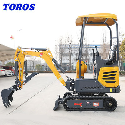Komercyjna koparka 1,2 tony hydrauliczna mała koparka 20hp