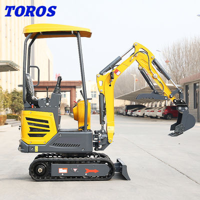 Zastosowalne robót drogowych 1 tony Mini Excavator Machine Certyfikacja CE