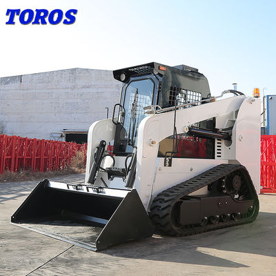 Wielofunkcyjny skid steer, ładowarka torów, ciężki silnik wysokoprężny, skid steer