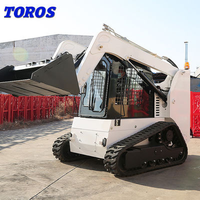 Wielofunkcyjny skid steer, ładowarka torów, ciężki silnik wysokoprężny, skid steer