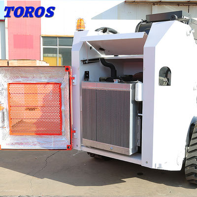 Wielofunkcyjny skid steer, ładowarka torów, ciężki silnik wysokoprężny, skid steer