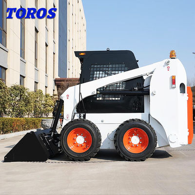 Wielofunkcyjny precyzyjny mini skid steer loader do projektów demolacyjnych