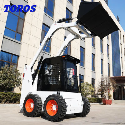 Wielofunkcyjny precyzyjny mini skid steer loader do projektów demolacyjnych