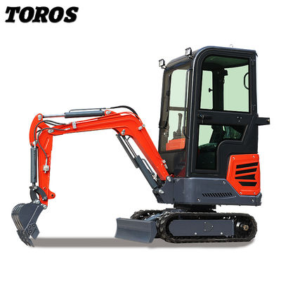 930 mm szerokość podwozia 1200 kg Mini Excavator Crawler do lekkich budownictw
