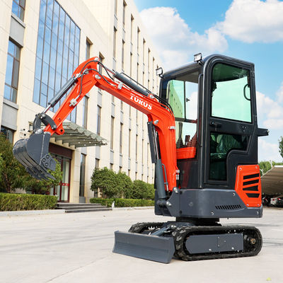 Wysokiej wydajności 1,2 tony Mini Digger Small Crawler Excavator Energooszczędny