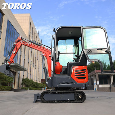 Energooszczędna mini grabiarka hydrauliczna o szerokości podwozia 930 mm
