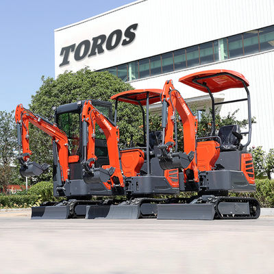 Energooszczędna mini grabiarka hydrauliczna o szerokości podwozia 930 mm