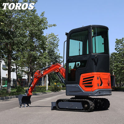 Dostosowywalna 1 tonowa mini grabiarka z 405 mm odległości od ziemi