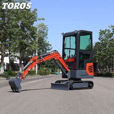 Wysokiej wydajności 1,2 tony Mini Digger Small Crawler Excavator Energooszczędny