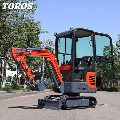 Dostosowywalna 1 tonowa mini grabiarka z 405 mm odległości od ziemi