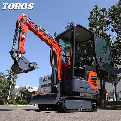 930 mm szerokość podwozia 1200 kg Mini Excavator Crawler do lekkich budownictw