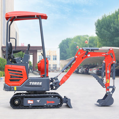 Wysokiej wydajności 1,2 tony Mini Digger Small Crawler Excavator Energooszczędny