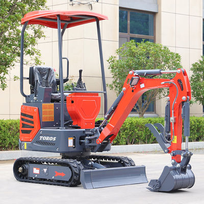 Komercyjna koparka 1,2 tony hydrauliczna mała koparka 20hp