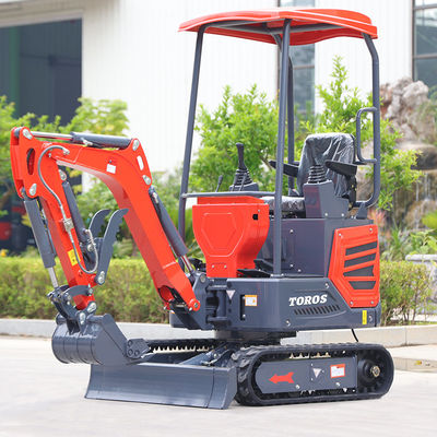 Komercyjna koparka 1,2 tony hydrauliczna mała koparka 20hp