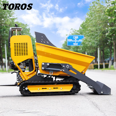 200-400KM Diesel Mini Dumper Truck Z Leaf / powietrzne zawieszenie