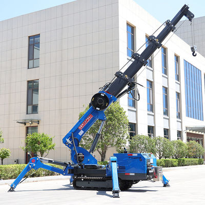 Rozpiętość 16,8 m TOROS Tracked Spider Crane dla inżynierii wąskiej przestrzeni
