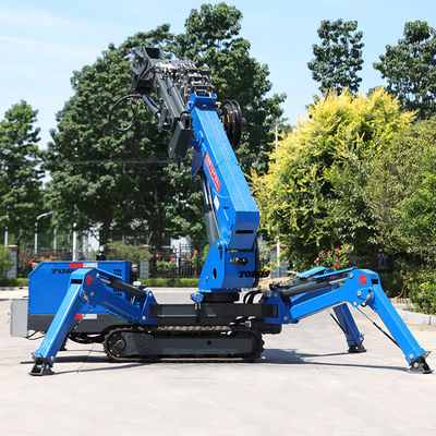 Ciężki silny hydrauliczny żuraw pająkowy użytkowanie przemysłowe waga 8 ton