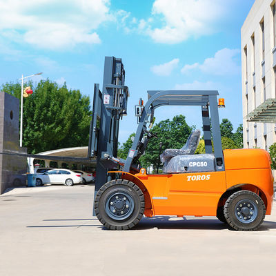 Zastosowany hydrauliczny ciężki wózek widłowy z silnikiem wysokoprężnym 3-4 m długość