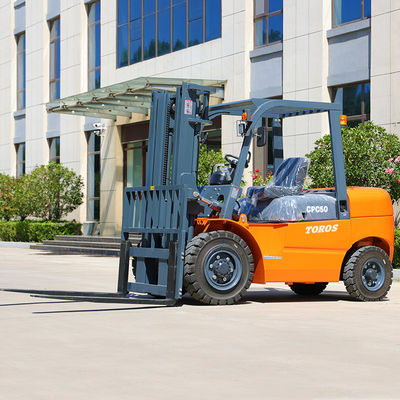 Przemysłowy wózek widłowy z silnikiem wysokoprężnym o dużej ładowności i przekładnią hydrauliczną