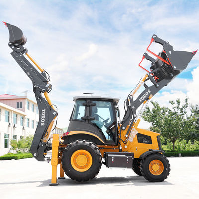 2500kg Koło ładowarka Backhoe Duża ładowarka Backhoe Wielofunkcyjna
