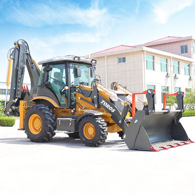 2500kg Koło ładowarka Backhoe Duża ładowarka Backhoe Wielofunkcyjna