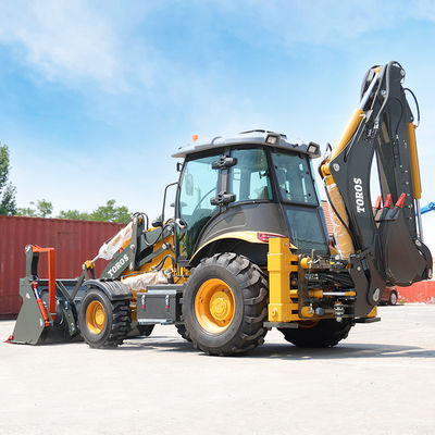 2500kg Koło ładowarka Backhoe Duża ładowarka Backhoe Wielofunkcyjna