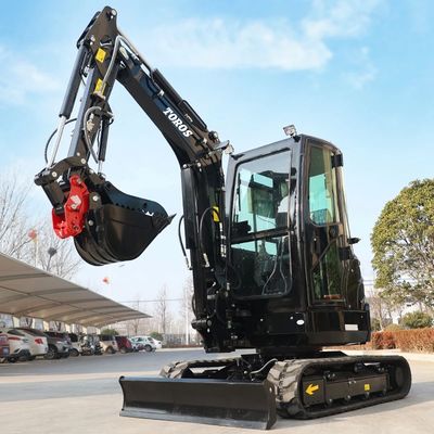 Wydajny 3,5 tony kompaktowy hydrauliczny koparz napędzany silnikiem wysokoprężnym