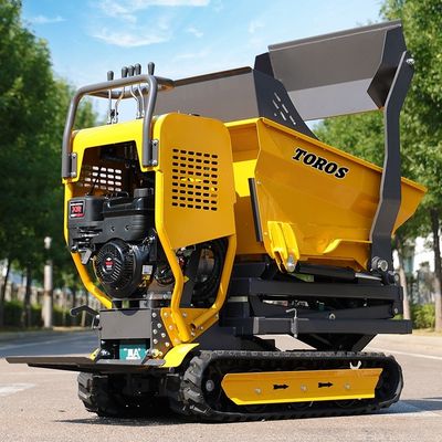 Robust Tracked Mini Dumper Smooth Operation Wysoka wydajność